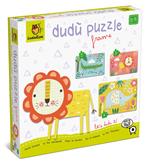 Dudù Puzzle Frame 2-3-4 Pcs. Nella Savana