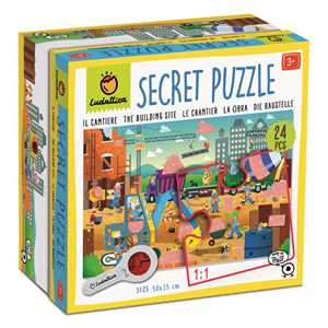 Giocattolo Il cantiere. Secret puzzle Ludattica