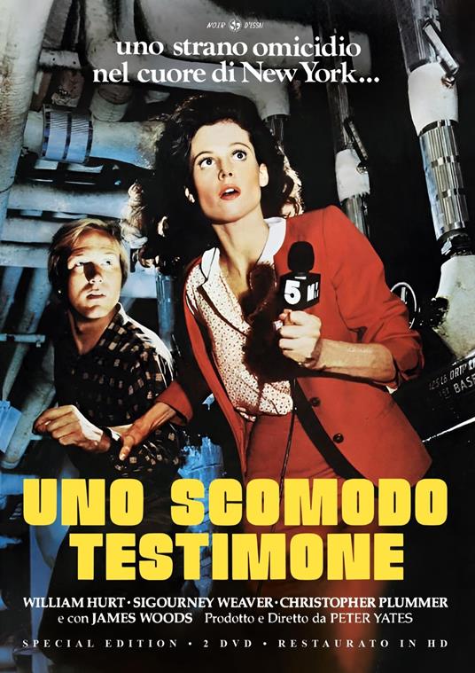 Uno scomodo testimone. Special Edition. Restaurato in HD (2 DVD) di Peter Yates - DVD