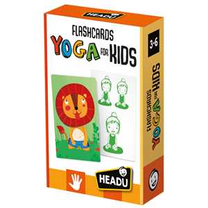 Giocattolo Flashcards Yoga for Kids Headu