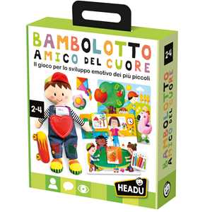 Giocattolo Bambolotto Amico del Cuore Montessori Headu