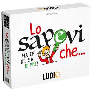 Giocattolo Lo Sapevi Che - quiz gioco da tavolo Ludic