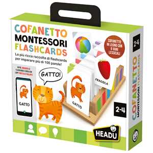 Giocattolo Ludoteca Flashcards Parlanti Montessori Headu