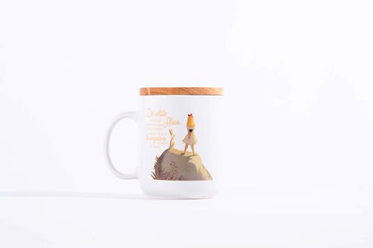 Tazza Mug OpenWorlds Lettura Alice con coperchio