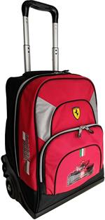 Zaino organizzato Trolley Premium Ferrari Kids