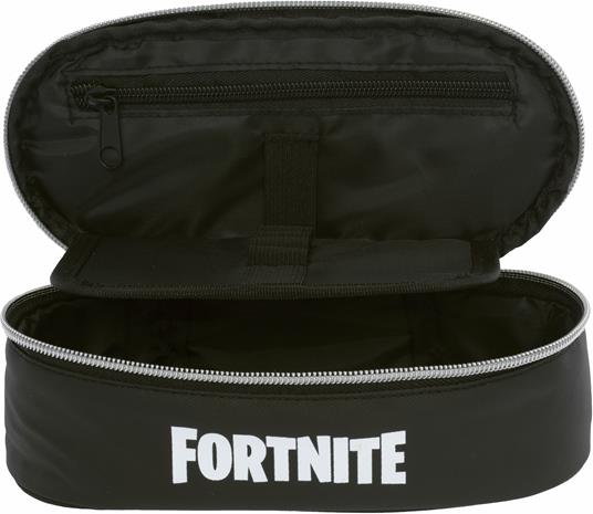 Astuccio ovale organizzato Fortnite Camo Verde - 22x6x9,5 cm - 2