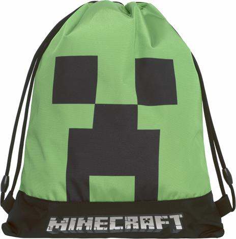 Zaino coulisse Minecraft - 35x42 cm