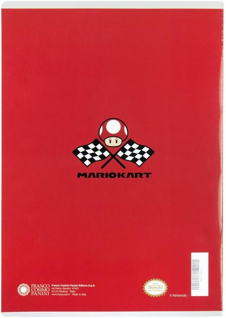 Quaderno Maxi Righe 3 elementare Mariokart - 4