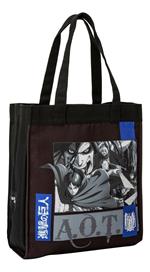 Borsa Tote Bag Comix Anime, Attacco Dei Giganti - 35 x 15 x 44 cm