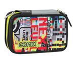 Astuccio Corredato 3 Zip Comix Flash G.Over