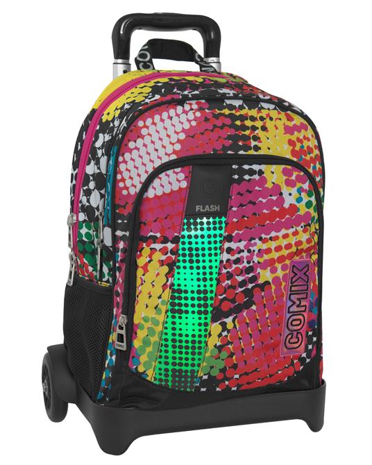 Zaino Trolley Staccabile Comix Flash Dots Smell - 5