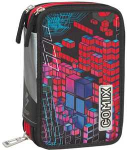 Cartoleria Astuccio Corredato 3 Zip Comix Flash Cube Wave Comix