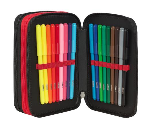 Astuccio Corredato 3 Zip Comix Flash Cube Wave - 3