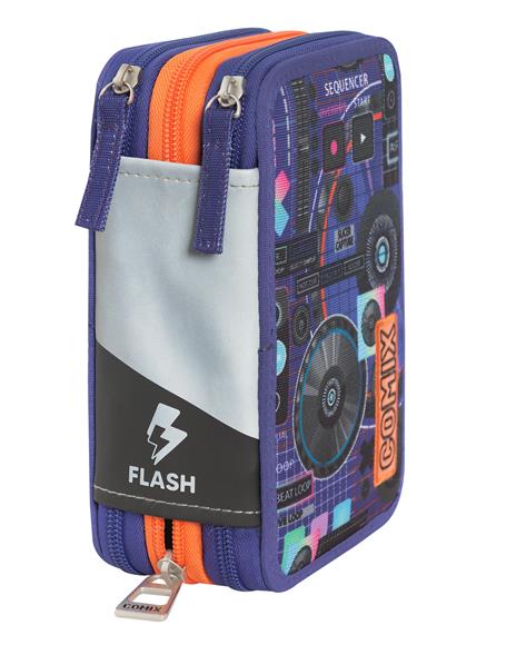 Astuccio Corredato 3 Zip Comix Flash Bad Dub - 2