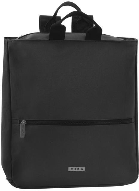 Borsa Tote Backpack Monocolore Nero Comix