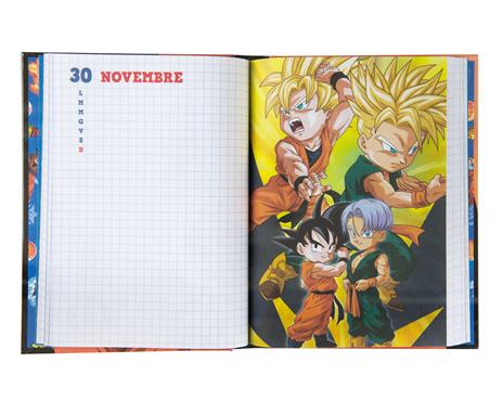 Diario 2024-2025, 12 mesi, Standard Orange Dragon Ball Super - 4