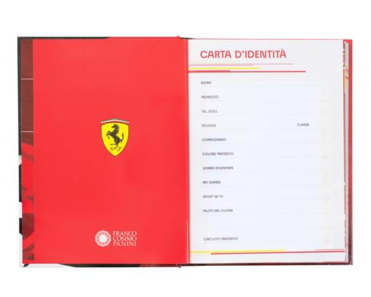 Diario 2024-2025, 12 mesi, Standard Number Ferrari - 2