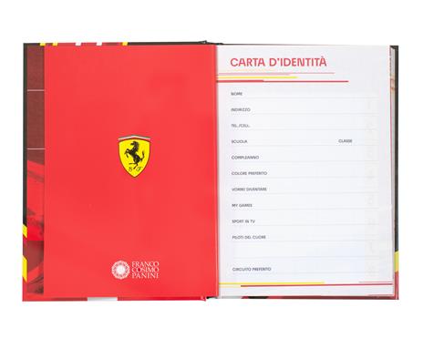 Diario 2024-2025, 12 mesi, Standard Stripe Ferrari - 2