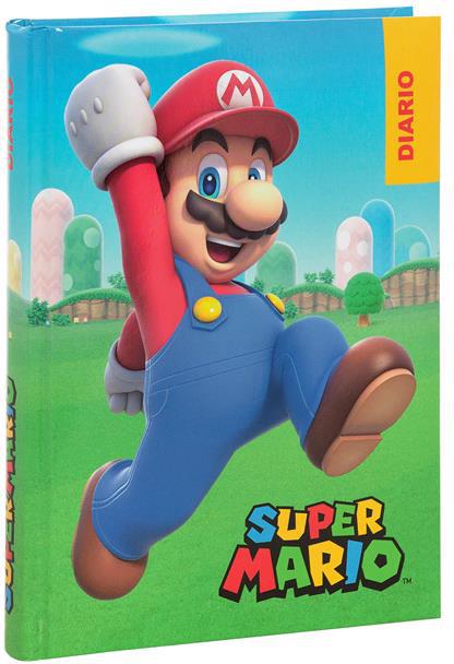 Diario 2024-2025, 12 mesi, Standard Rosso Supermario