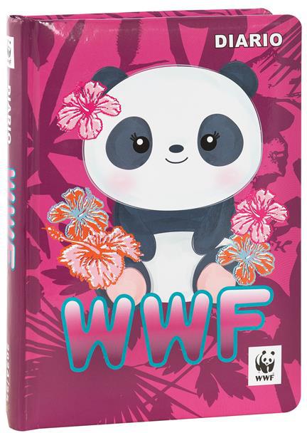 Diario 2024-2025, 12 mesi, Standard Panda Wwf Illustrato