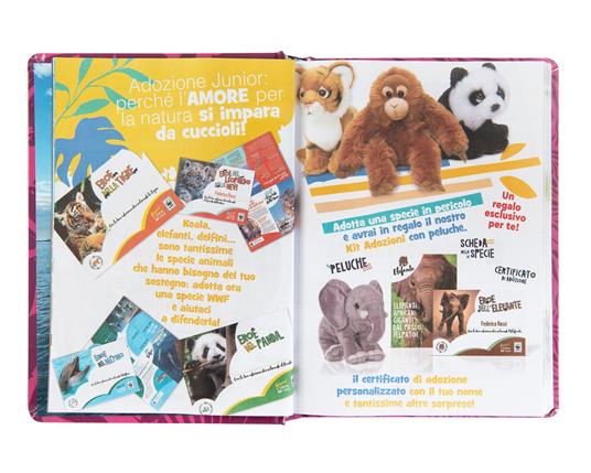 Diario 2024-2025, 12 mesi, Standard Panda Wwf Illustrato - 6