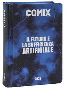 Cartoleria Diario 2024-2025, Comix 16 mesi, Standard Starry Galaxy Comix