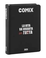 Diario 2024-2025, Comix 16 mesi, Mignon Plus Black&White