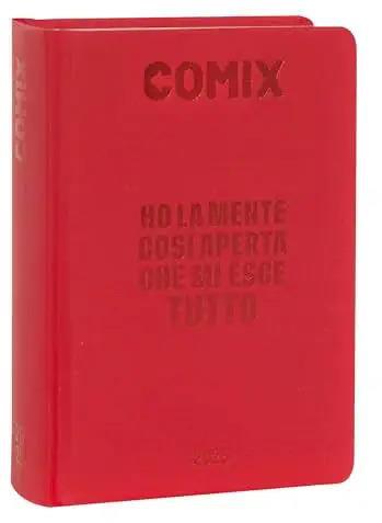 Diario 2024-2025, Comix 16 mesi, Mignon Plus Deep Red