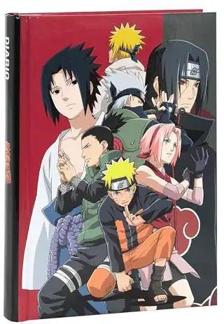 Diario 2024-2025, 12 mesi, Standard Rosso Naruto Shippuden