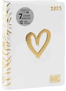 Cartoleria Diario 2024-2025, 16 mesi, Medium Love Luxury Me Me