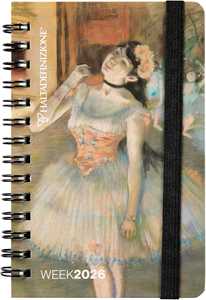 Cartoleria Agenda Settimanale 2026 Spiralata Ballerina Alta Definizione Halta Definizione