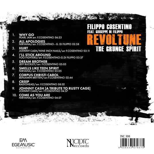 Revoltune - CD Audio di Filippo Cosentino - 2