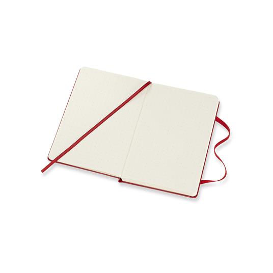 Taccuino Moleskine pocket puntinato copertina rigida rosso. Scarlet Red - 4