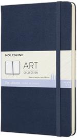 Album per schizzi Art Sketchbook Moleskine large copertina rigida blu. Sapphire Blue