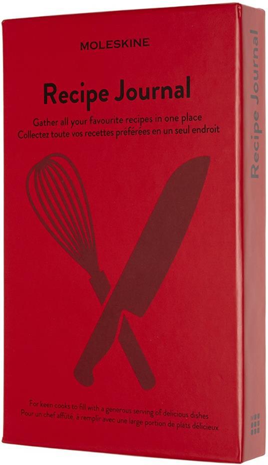 Quaderno Moleskine Passion Recipe Journal. Ricette