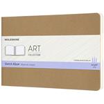 Album per schizzi Art Sketch Album Moleskine large copertina rigida beige. Kraft Brown