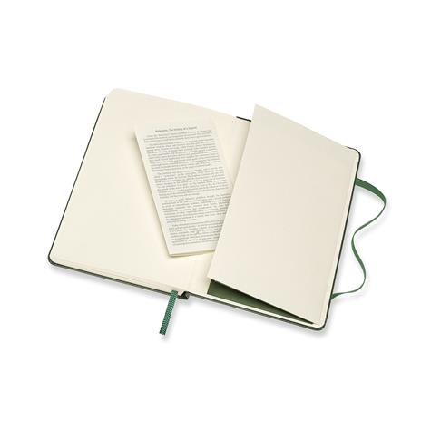 Taccuino Moleskine pocket a righe copertina rigida verde. Myrtle Green - 5