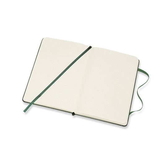 Taccuino Moleskine pocket puntinato copertina rigida verde. Myrtle Green - 4