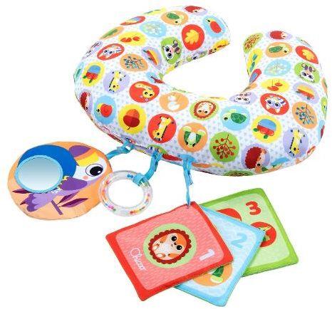 Tappeto gioco MAGIC FOREST Animal Tummy Time 38 x 10 x 30 cm 11351 - Chicco  - Per l'attività motoria - Giocattoli