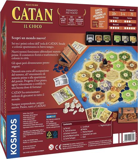 Catan Base  Edizione Eco 2022. Gioco da tavolo - 2