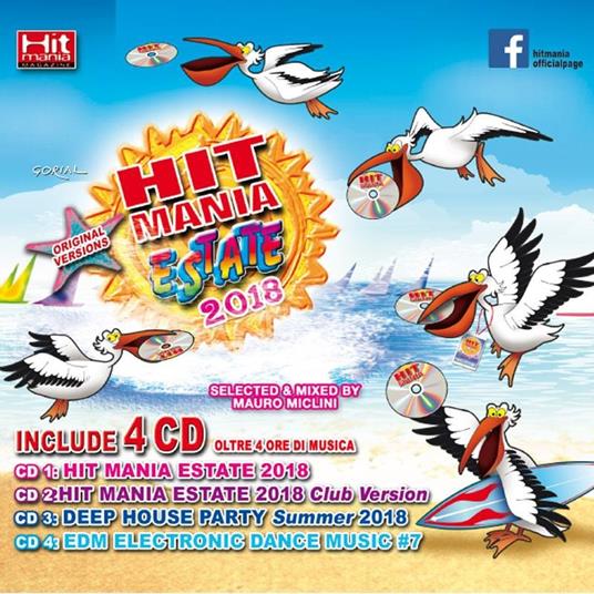 Hit Mania Estate 2018 (Box Set + Rivista) - CD Audio