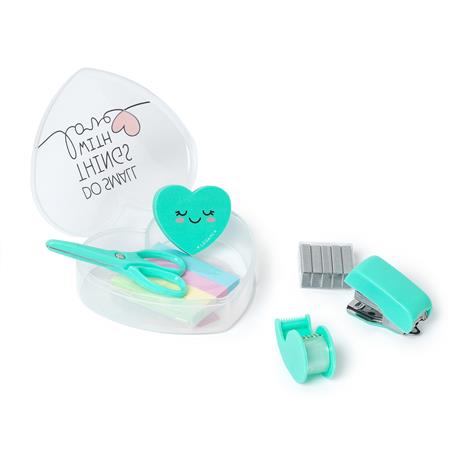 Mini Set di cancelleria Cuore Legami, Mini Stationery Set Heart - 3