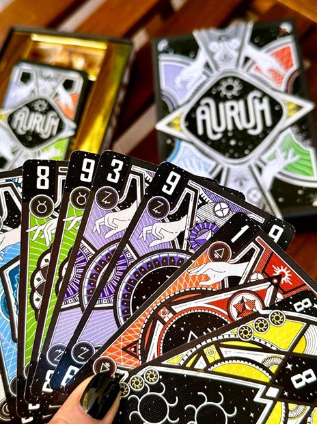 Giochi Uniti - Aurum  Gioco da tavolo, 3-4 Giocatori, 7+ Anni, GU799, Edizione italiana - 2