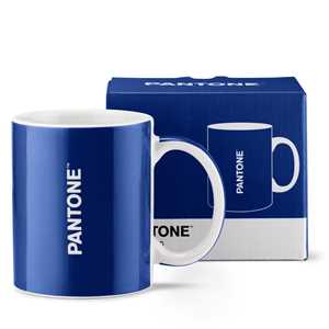 Idee regalo Pantone tazza mug porcellana, navy peony, 350 ml Osama