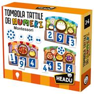 Tombola Tattile dei Numeri Montessori