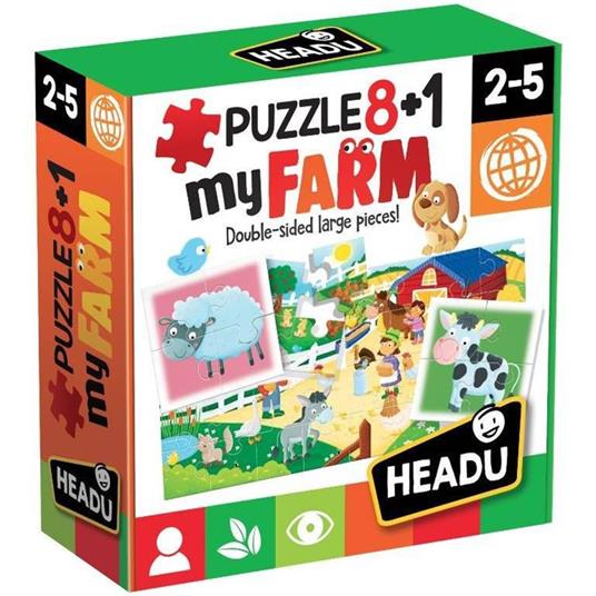 Puzzle 8+1 Farm - 5