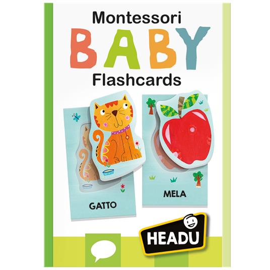 Baby Flashcards Montessori - Headu - Montessori - Lettura e scrittura -  Giocattoli | Feltrinelli
