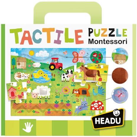 Tactile Puzzle Montessori - 6