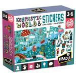 Puzzle + Stickers Fantastic World