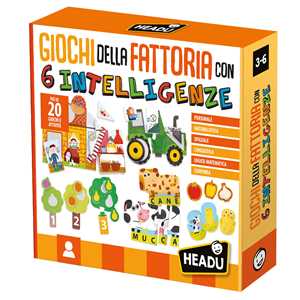 Giocattolo Giochi della Fattoria con 6 Intelligenze Headu